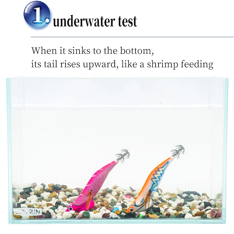 Señuelo de calamar Japón Jig head plantilla de calamar plantilla de pulpo señuelo de pulpo juego de plantilla de mar anzuelos de calamar cebo de calamar pesca - imagen 3