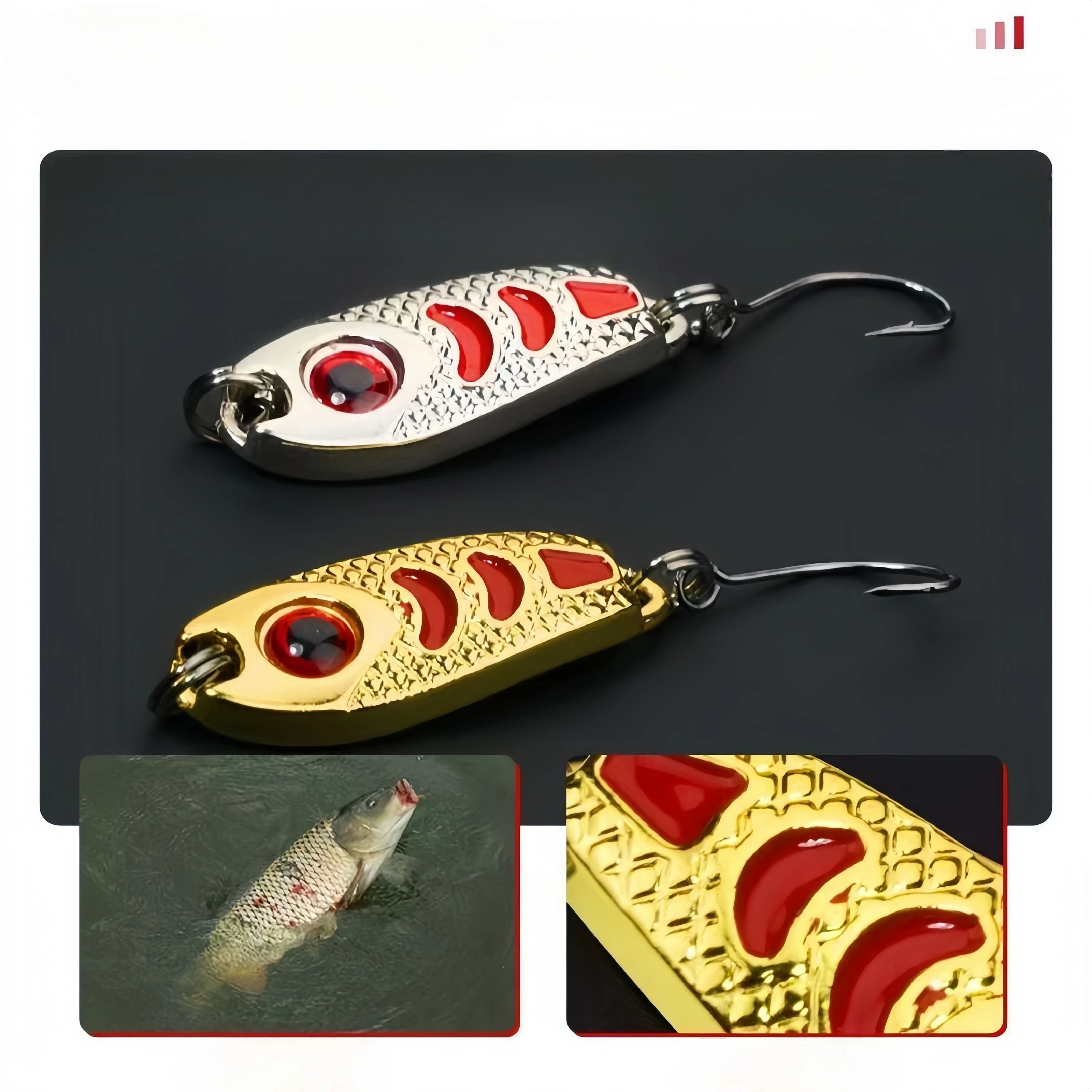 Señuelo micro-cebo de imitación de frijol pequeño, cebo flash con un solo gancho, juego de corriente larga de agua dulce para matar con cebo blanco y perca - imagen 3