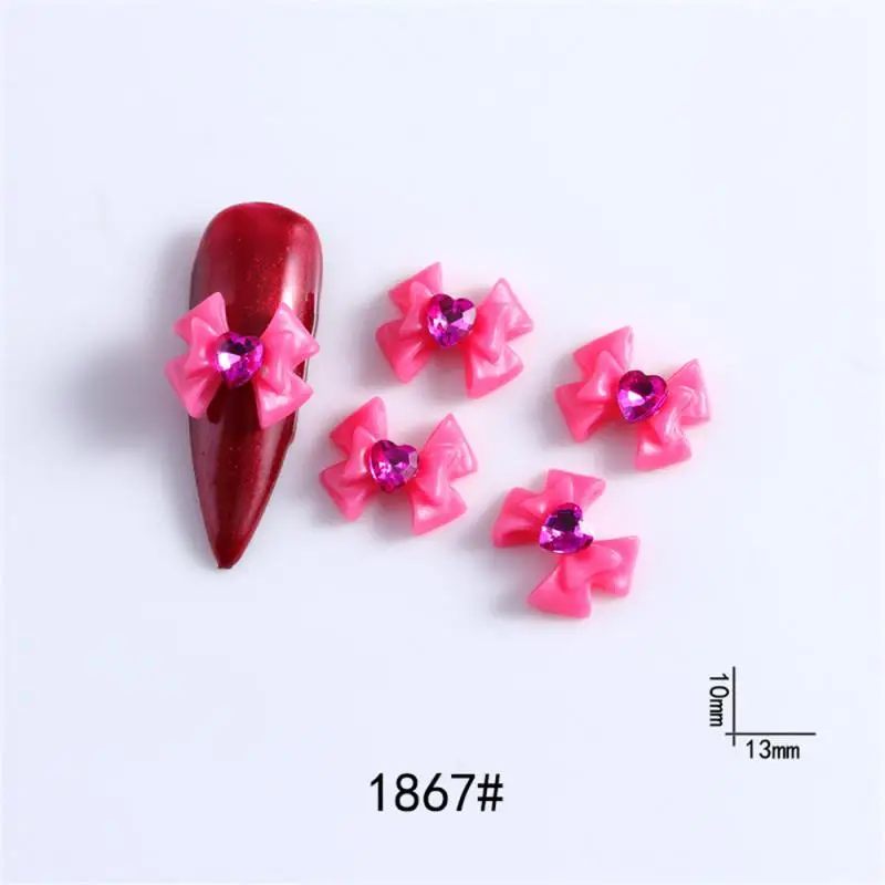 Accesorios para uñas llamativos, accesorios coloridos, elegantes, a la moda, llamativos, decoración de arco de uñas - imagen 5