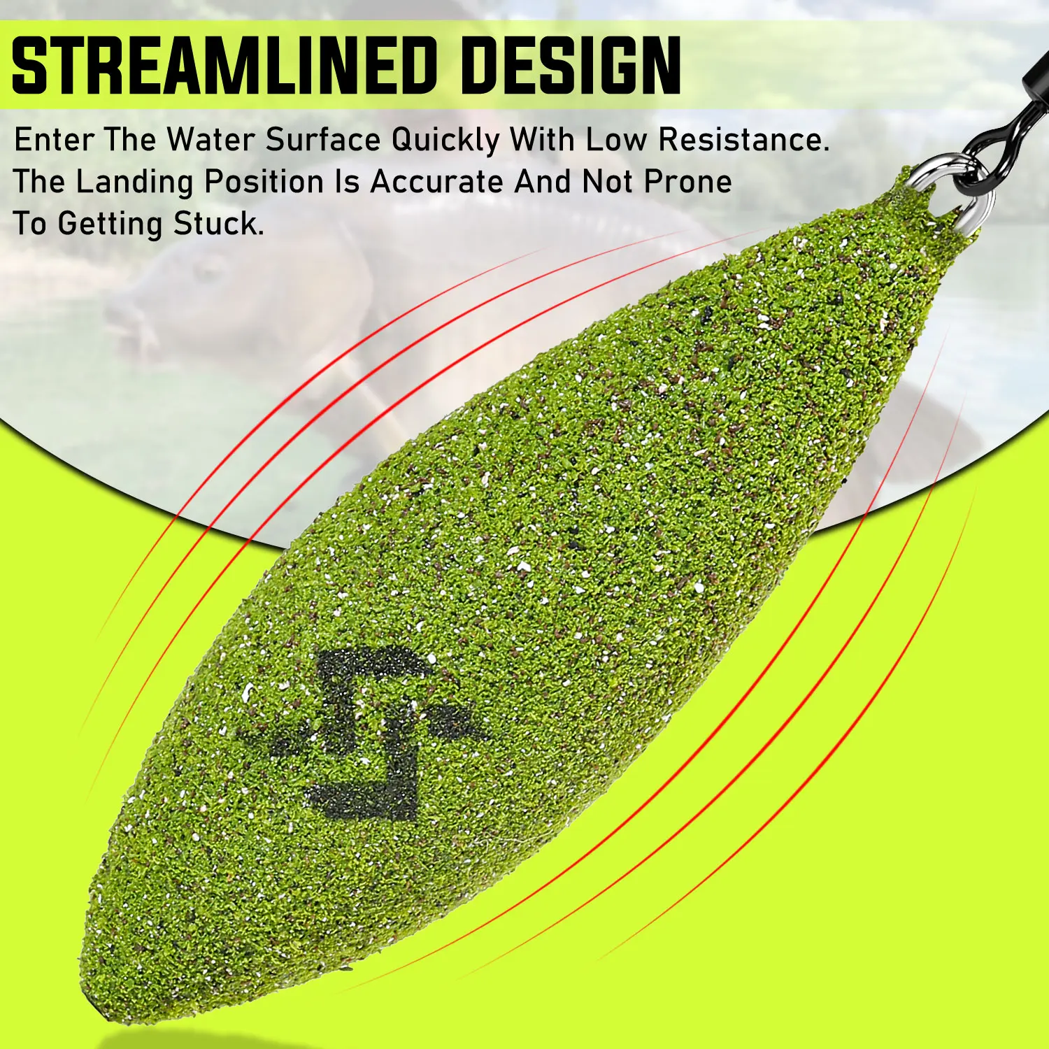 Sougayilang, 5 unidades, plomo de pesca ovalado, 113g, 99g, 85g, 71g, 42g, herramientas de pesca de plomo resistentes a la corrosión multiespecificación - imagen 4