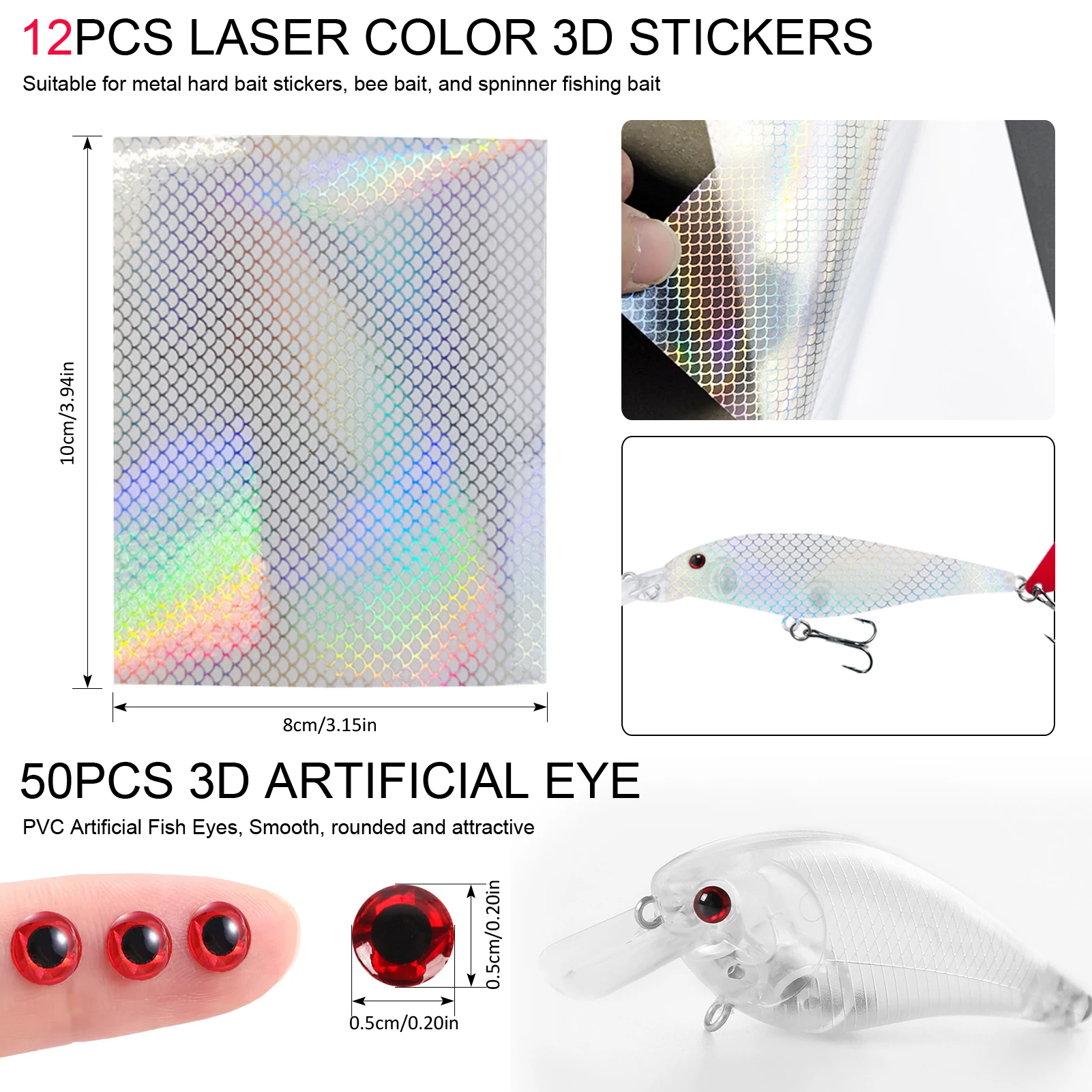 Free Fisher señuelos crankbait Pupper Minnow sin pintar, VIB cebo lápiz - imagen 3
