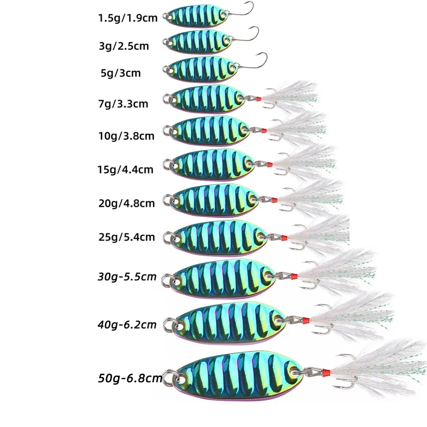 12 Uds cuchara giratoria de Metal señuelo de Pesca de trucha cebo duro lentejuelas ruido Paillette cebo Artificial Pesca pequeño Spinner de lentejuelas duras - imagen 3