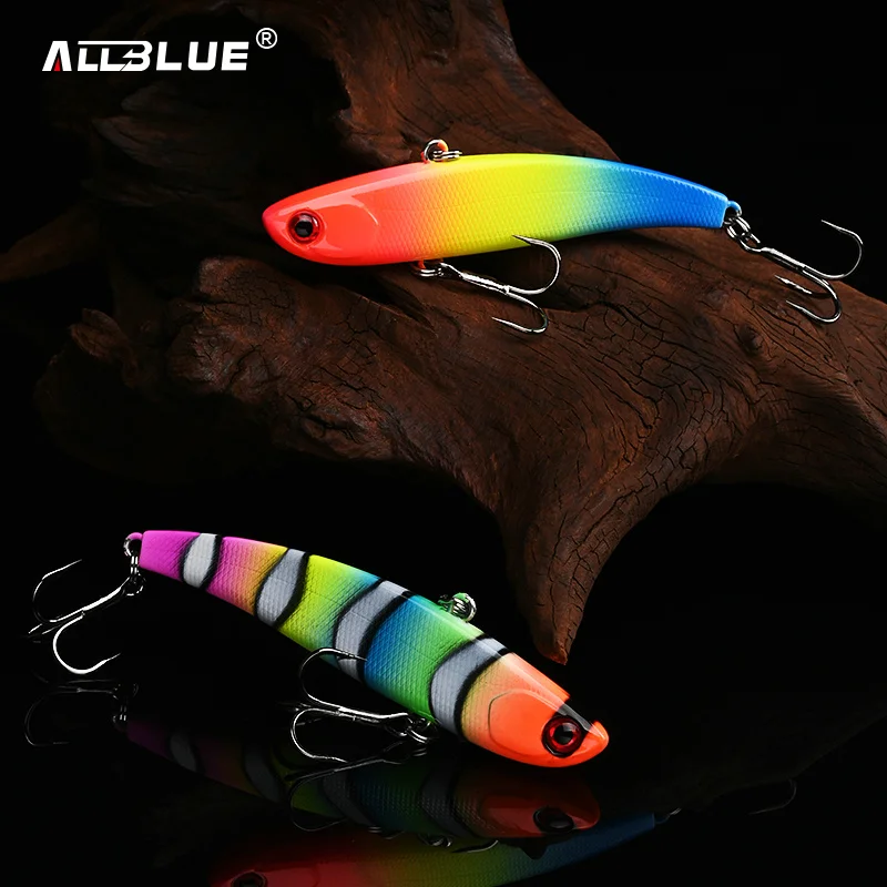 ALLBLUE SICKLE VIB hundimiento vibración 13g 17g 23g señuelo de pesca duro Wobbler plástico lubina Pike cebo Artificial aparejos de hielo de invierno - imagen 4