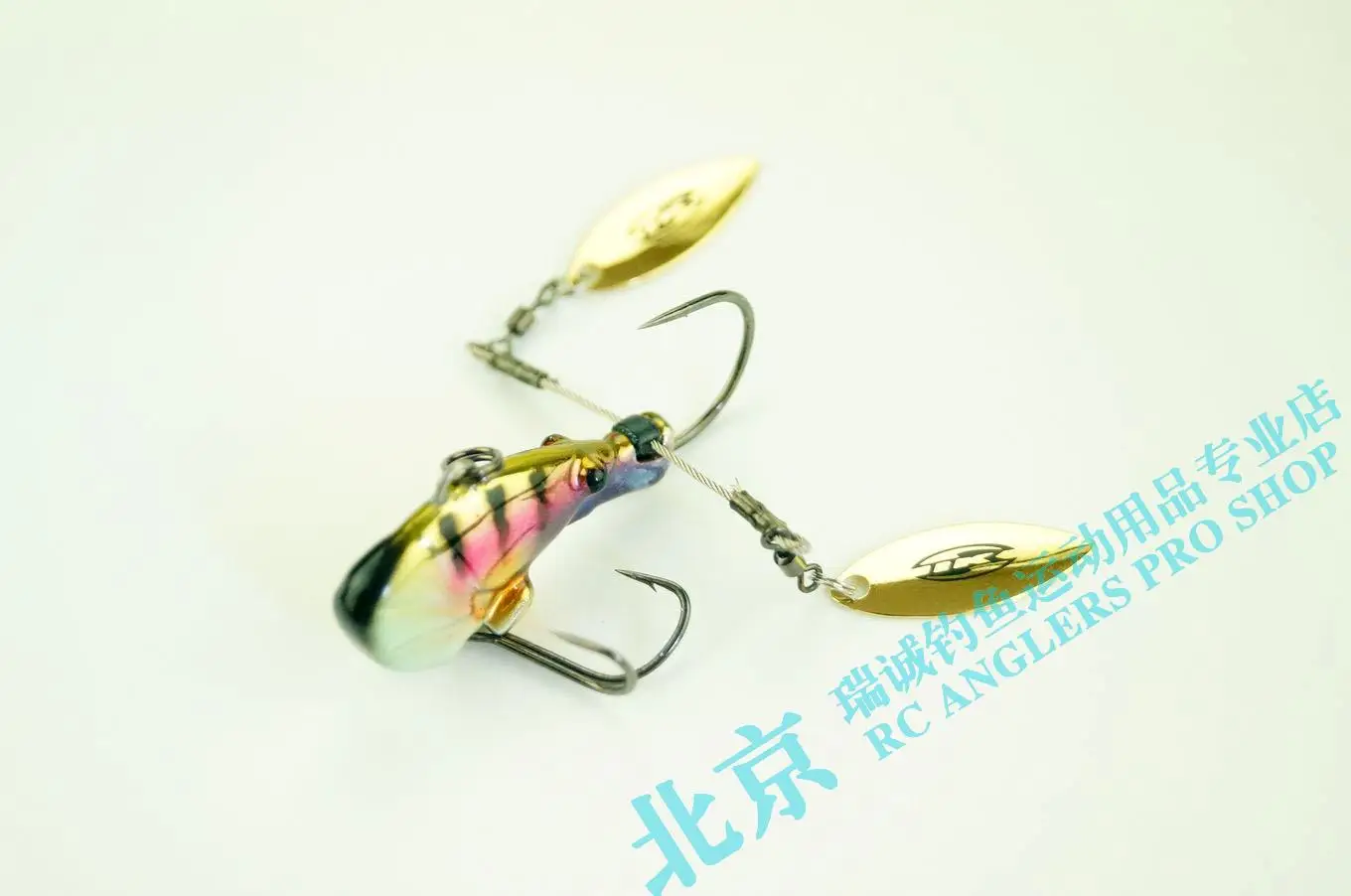 Imakatsu Metal Craw Spin Metal VIB 13g Perch Tipping - imagen 4