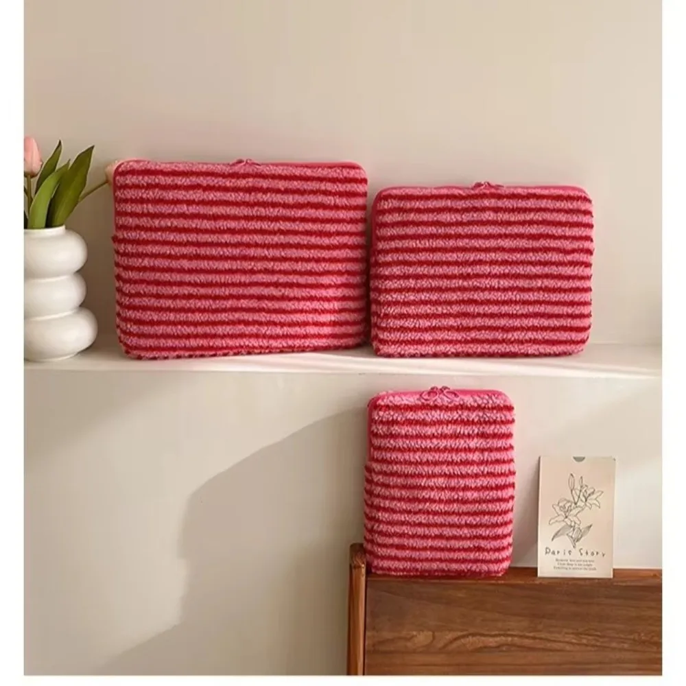 Nueva funda para portátil de lunares de colores, funda de felpa para portátil de 11/13/15 pulgadas, funda protectora ultrafina a prueba de golpes para tableta, regalo - imagen 4