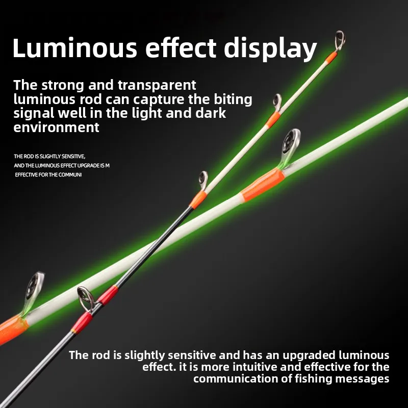 HAOYU piezas completas Fuji caña de pescar 1.38M1.58M1.8M2.1M2.4M2.7M Jig 100-500G caña de pescar de alto carbono caña de pescar en el océano Slatwater - imagen 4