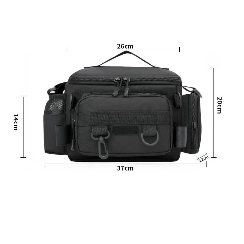 Soporte portátil para caña de pescar con bolsa hombro multifuncional - imagen 3