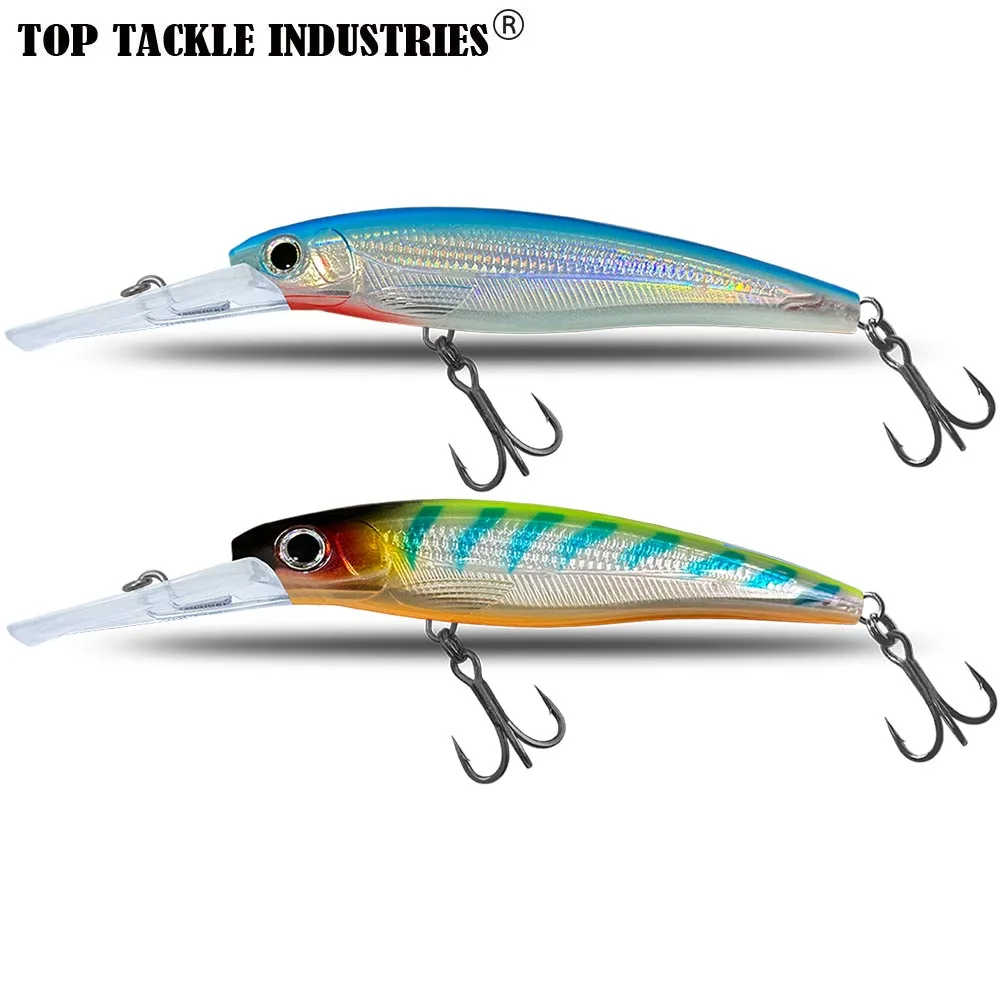Señuelo de pesca flotante de 160mm, 75g, labio largo, Crankbait grande, pesca de curricán, Isca, Lucio Artificial, 1 unidad - imagen 5
