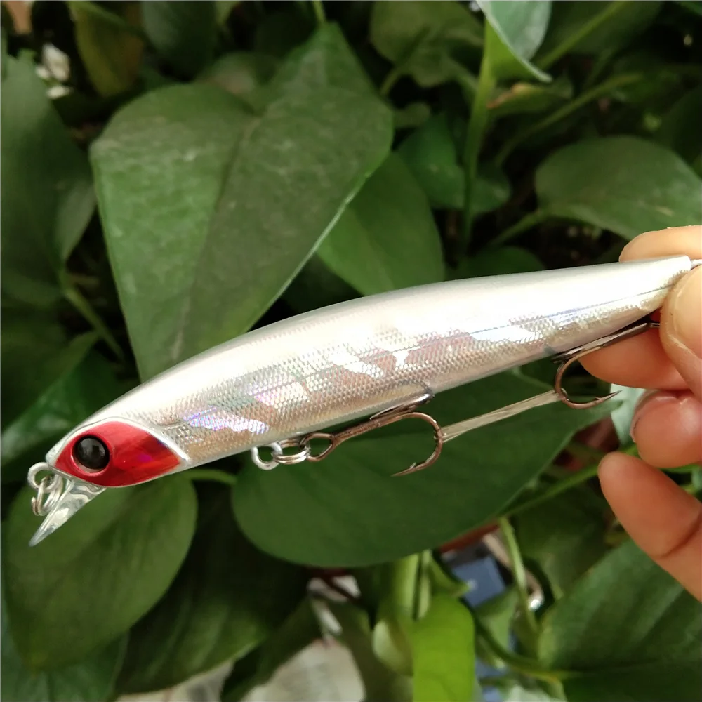 TSURINOYA-señuelo de pesca de hundimiento lento, 4 piezas, 90mm, 10,8g, DW103, cebo duro Artificial para trucha, movimiento Jerkbait - imagen 5