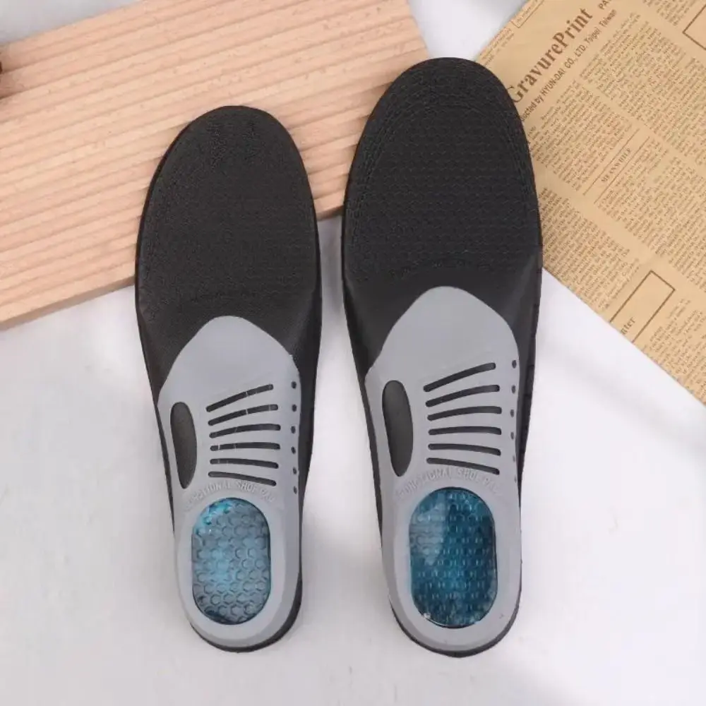 Plantillas deportivas para correr, Material de Gel, soporte ortopédico elástico suave, inserciones ortopédicas, amortiguación cómoda a prueba de golpes, 1 par - imagen 3