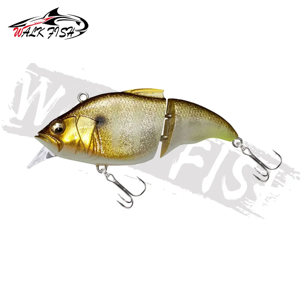 WALK FISH-Señuelos de Pesca, 1 piezas, Wobbler realista, 71mm, 9,7g, multiarticulados, Crankbait, Minnow, cebo duro, Carnada - imagen 5