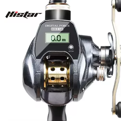 Carrete pesca HISTAR bobina metal – Relación 7.0:1 para largo alcance