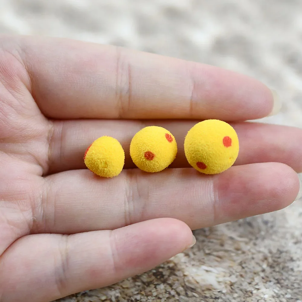 Señuelos EVA para carpa, imitación pez rojo y amarillo - imagen 4