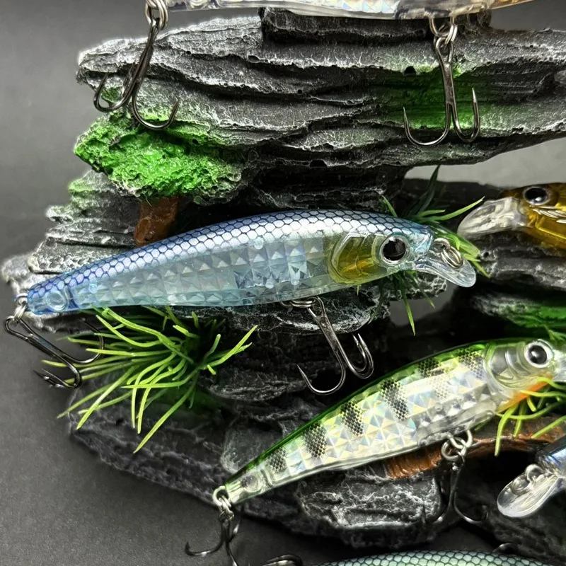 Crankbait flotante con ojos 3D y sistema de lanzamiento largo - imagen 4
