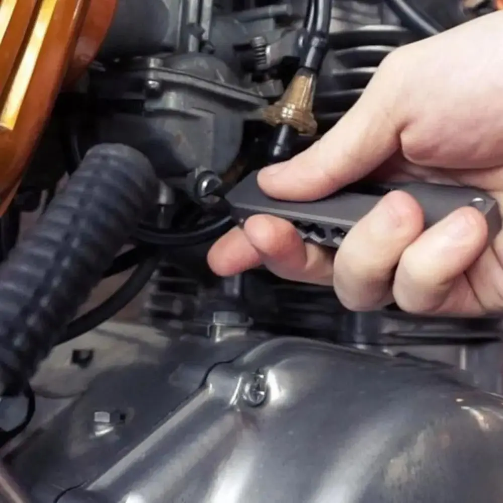 Herramienta de bolsillo EDC profesional de 8/10 cabezales, abrelatas compacto de tamaño pequeño, diseño de precisión, juego de Mini destornilladores multifuncionales - imagen 2