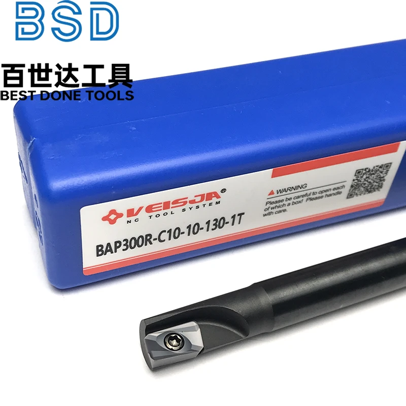 Varilla de fresa de extremo indexable BAP300R-C10-10-130-1T: fresa CNC de alta calidad personalizable para insertos - imagen 4