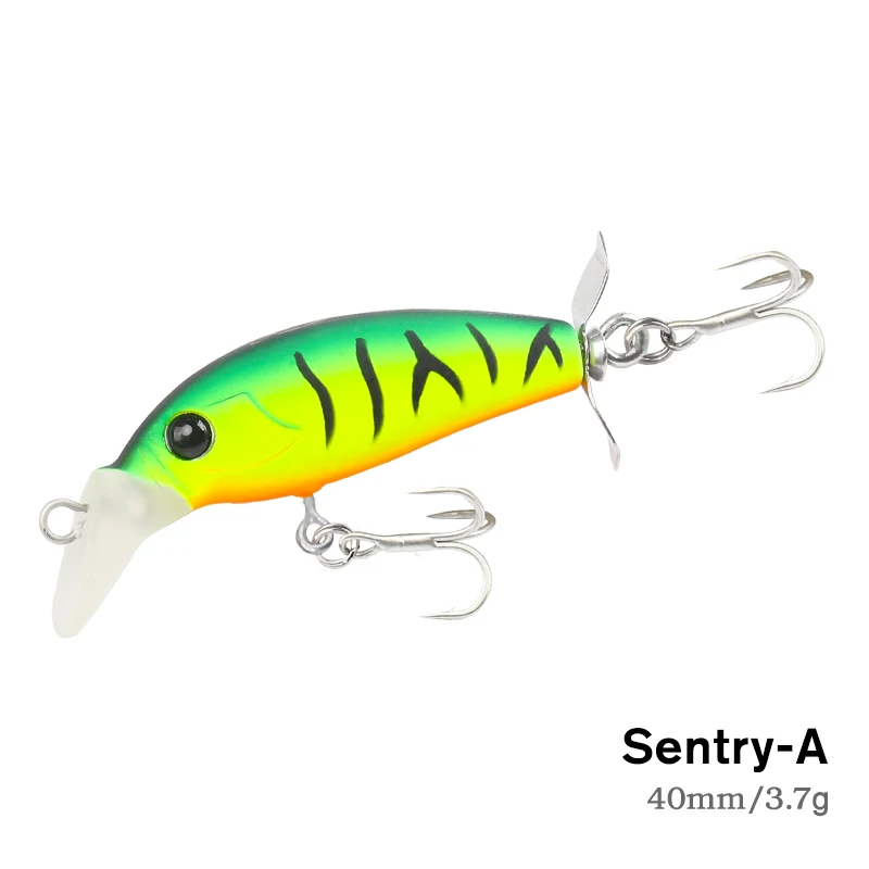 TSURINOYA SENTRY 40S DW122 40mm 3,7g hundimiento Minnow señuelo de pesca lubina Lucio trucha Ajing plástico versátil cebo duro