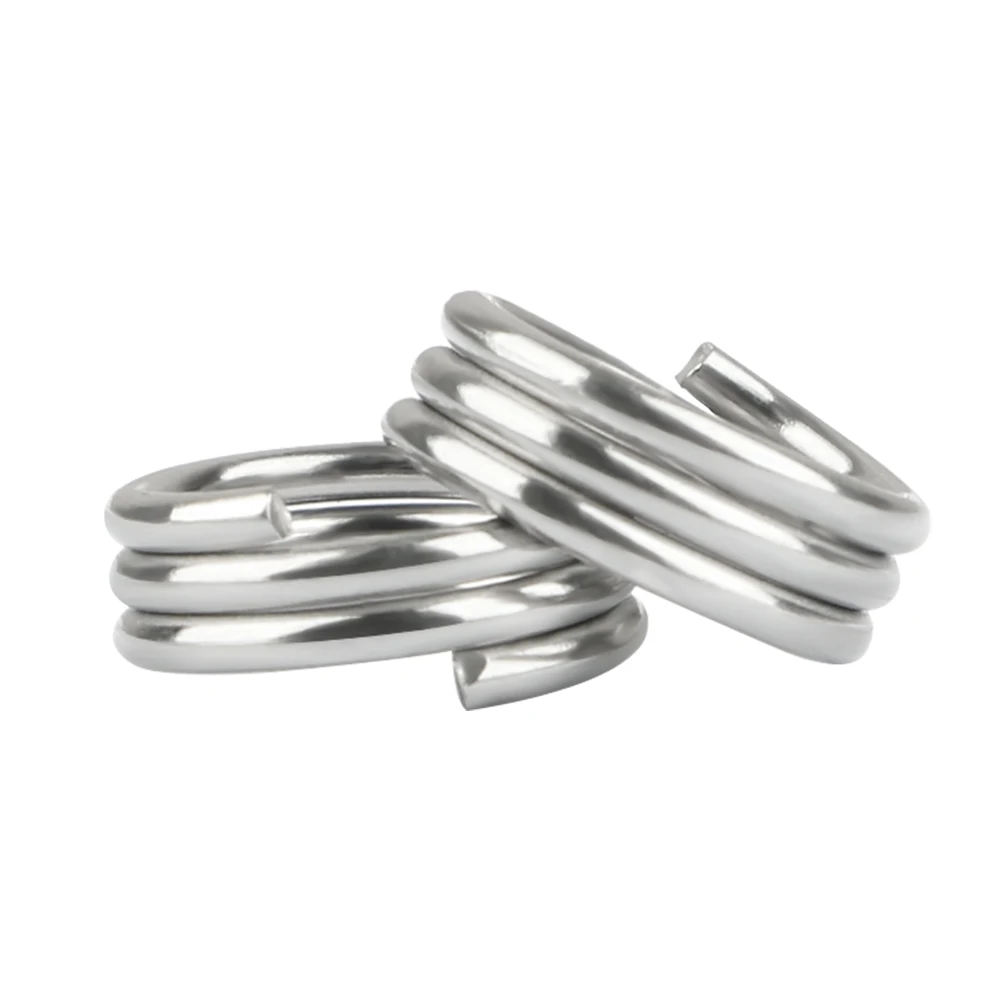 FTK Anillos divididos acero inoxidable para señuelos - imagen 5