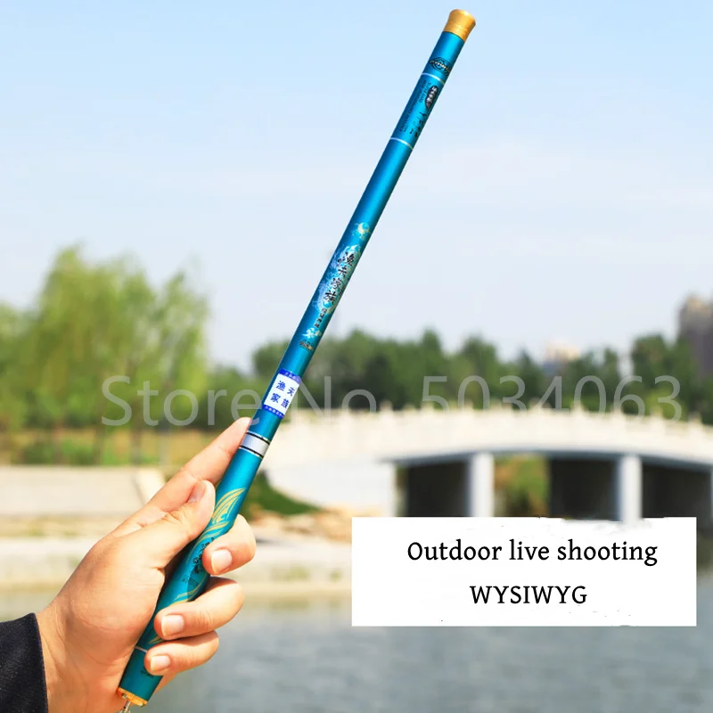 Caña de pescar Crucian para carpa, accesorio ultraligero, ultrafino, ultraligero, de mano, de carbono, de Taiwán, 19 Tune 28 Tune - imagen 5