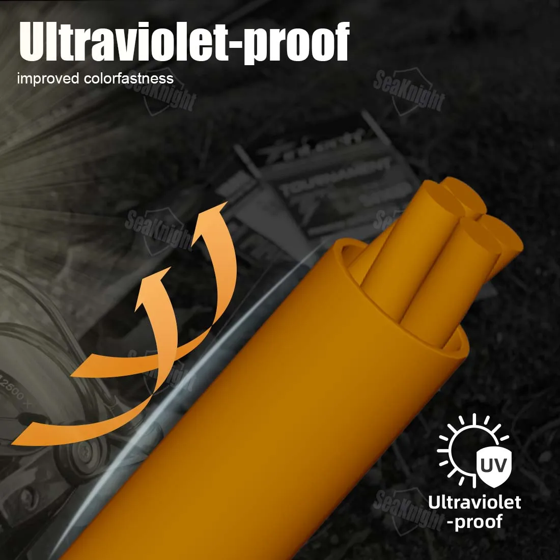 SeaKnight marca W4 serie Ultra-delgada línea de pesca de 4 hebras 300M 500M más fuerte anti-UV anti-agua salada Si + línea trenzada con revestimiento - imagen 4