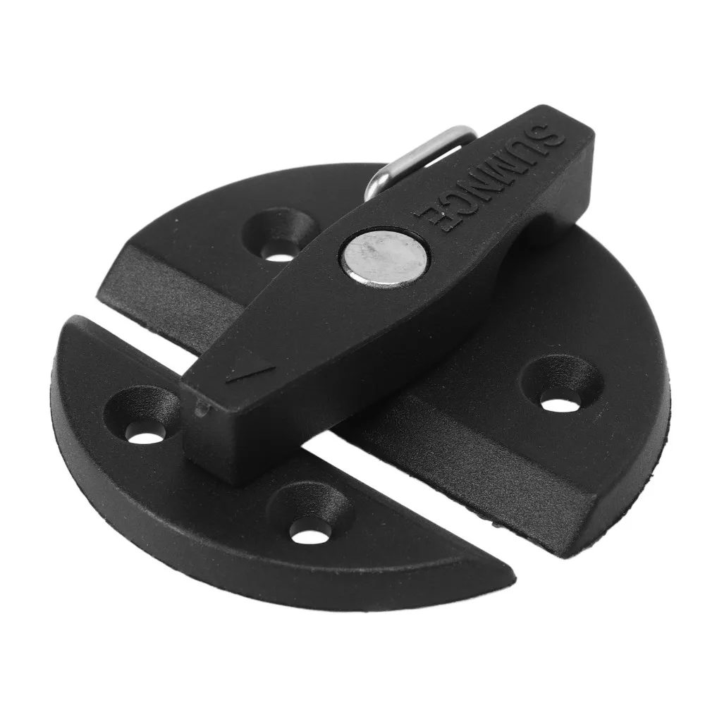 4 juegos de pestillo giratorio de nailon duradero para gabinete de barco, botón giratorio redondo de 59mm, cerradura, botón giratorio para gabinete, Hardware marino - imagen 5