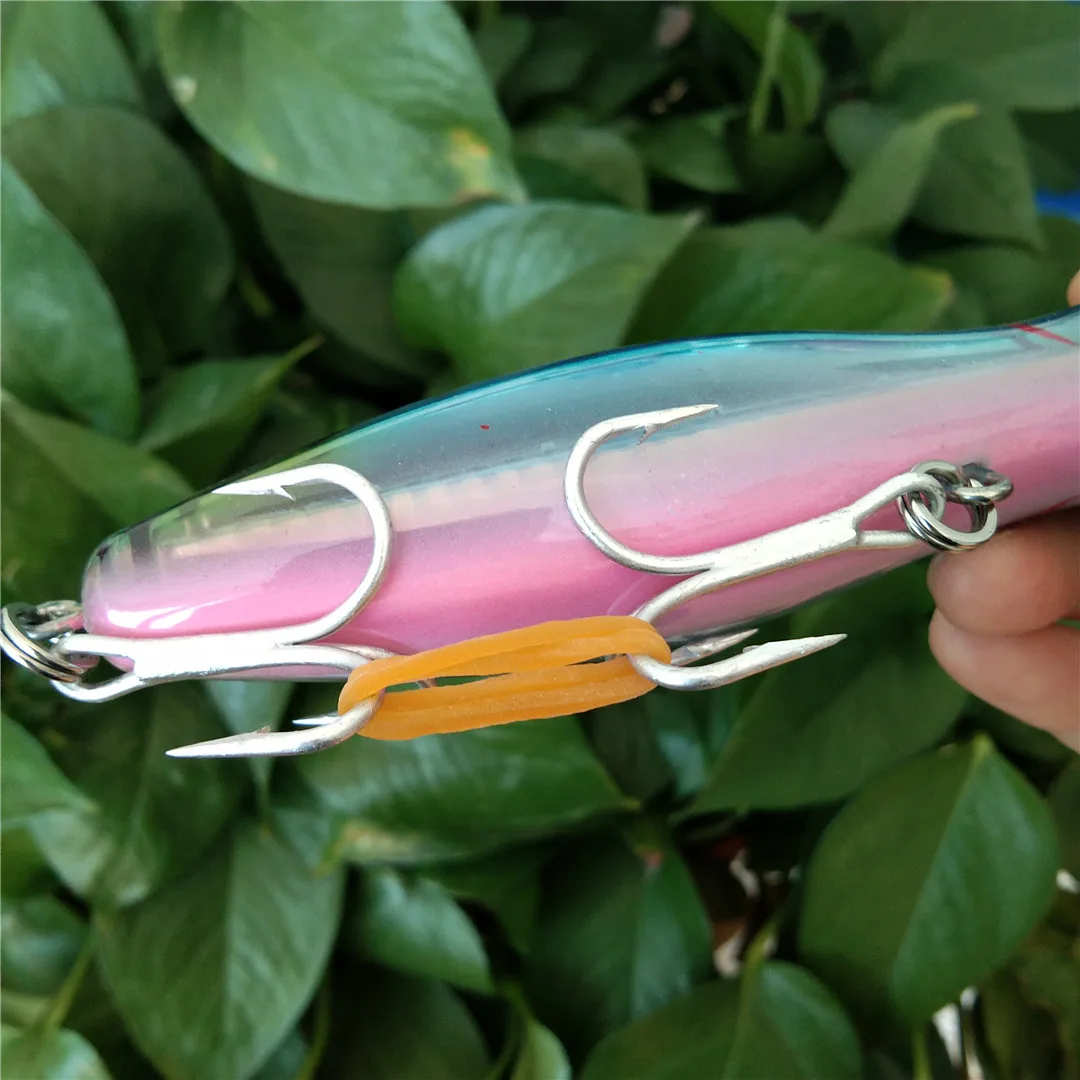 Noeby 2 uds 16cm 78g señuelo de pesca Popper agua salada Topwater Popper señuelos para Striper atún Bluefish pez depredador grande en alta mar - imagen 3