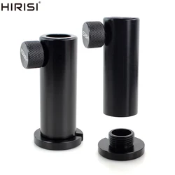 Soporte de escenario para pesca de carpa, 2 uds., con tornillos para pesca en plataforma, palos bancarios, soporte para vaina de caña