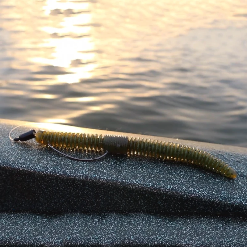 American YAMAMOTO SLINKO FLOATER SENKO Noodle Worm Wacky Floating NEKO Bait - imagen 3