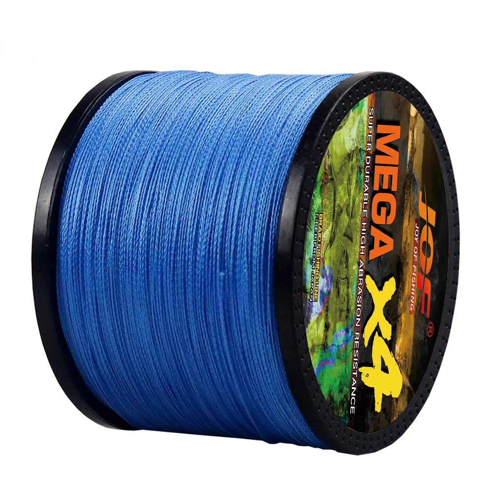 JOF nueva versión X4 línea de Pesca trenzada 100m líneas de PE japonesas multicolores súper fuertes 10 12 18 28 35 40 50 60 80LB Pesca - imagen 2