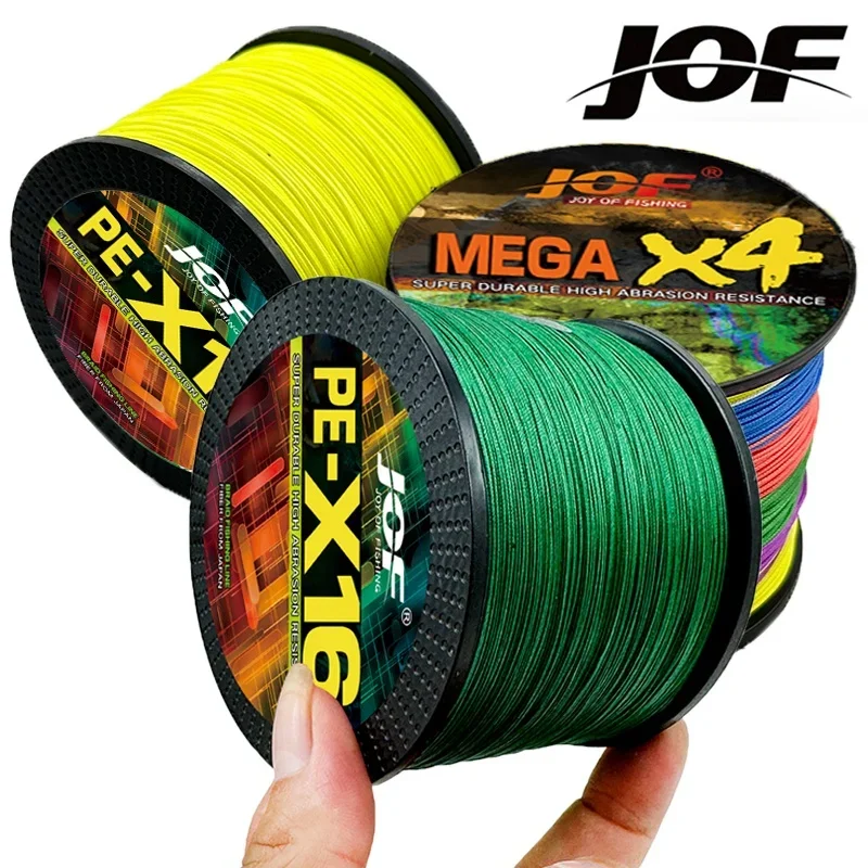 Nuevo hilo de pescar trenzado X4/16 hebras extremo fuerte Anti mordida Mian prueba de fuerza del cable 4,8 KG-91 KG cable tejido de agua salada 100M - imagen 2