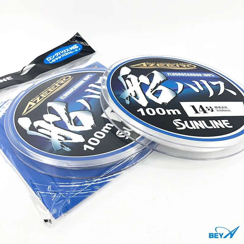 Sunline 23 nuevo AZEERO línea de pesca en barco de carbono 100m/50m señuelo línea de pesca frontal especial línea de pesca en el mar - imagen 3