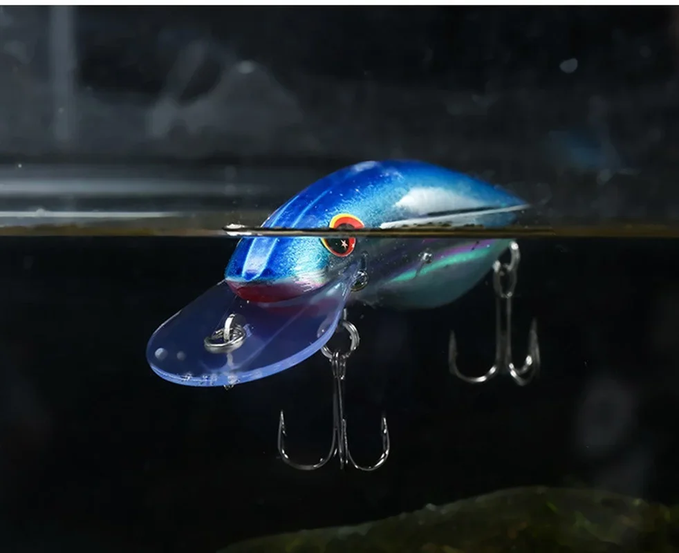 Señuelo de pesca de pececillos, cebo Artificial duro flotante, Crankbait, Lucio, trucha, Wobblers de aguas profundas, aparejos de pesca, 10,5 cm, 13,4g, 1 ud. - imagen 5