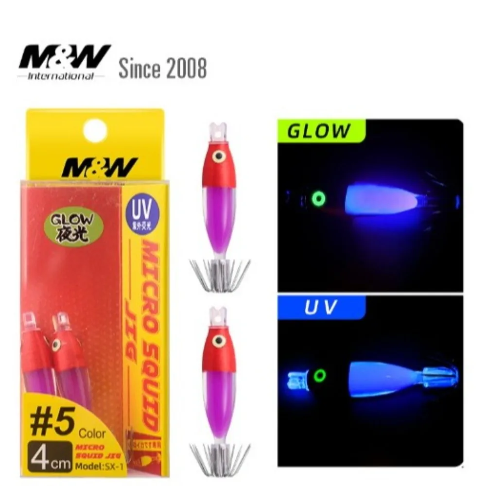 2 uds 2024 aparejos de pesca señuelos de madera para camarones plomo 40mm 1,68g anzuelo de cebo para camarones anzuelo para plantillas señuelo de pulpo realista - imagen 4