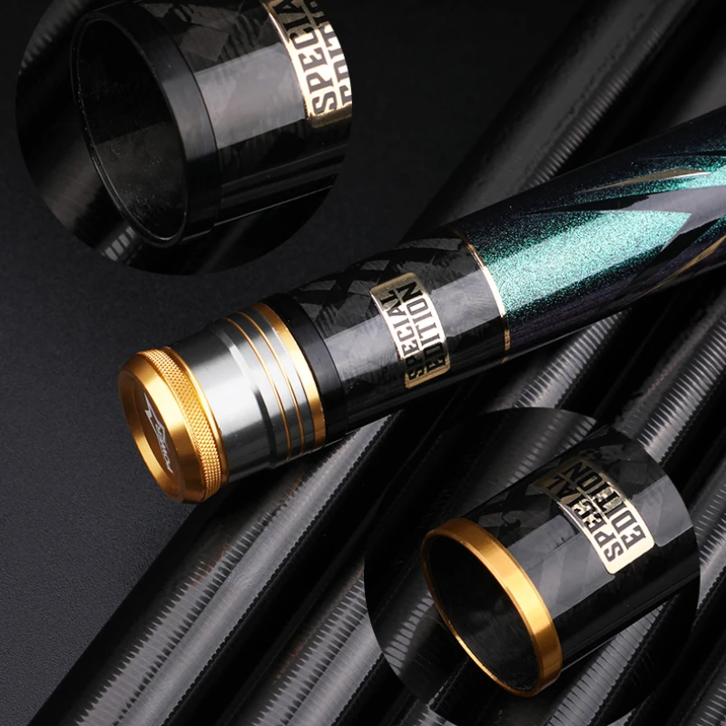 Caña De pescar ultraligera De carbono 19/28, caña De pescar superdura, 8M, 10M, 13M, 16M, sección larga - imagen 4