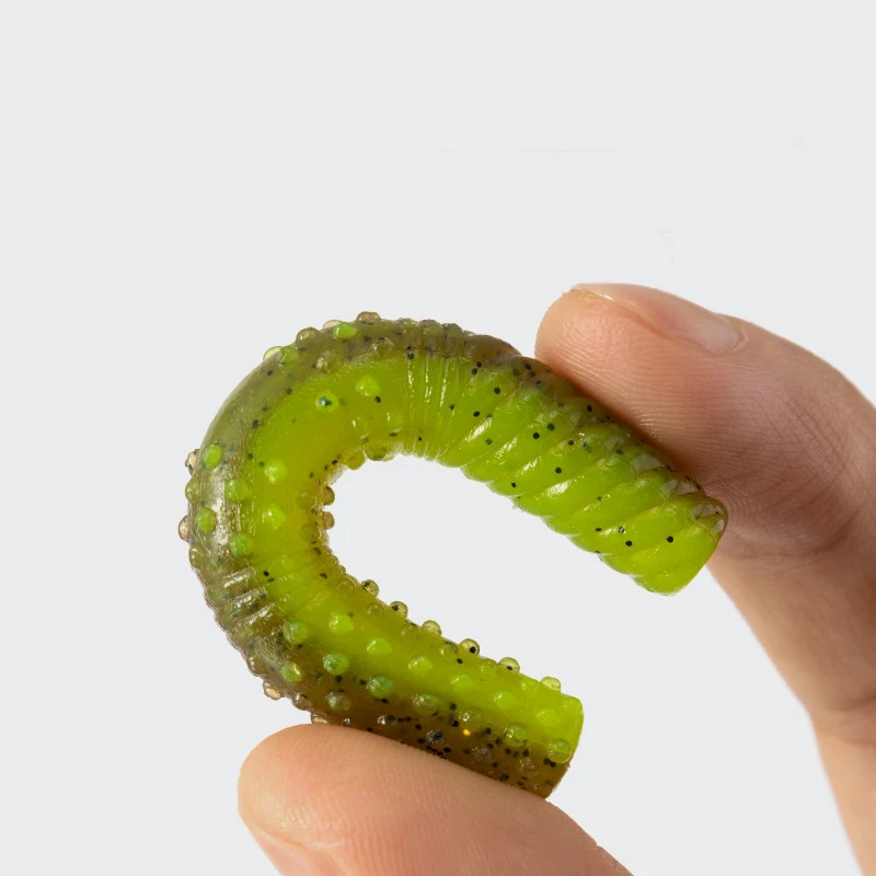 Señuelo de pesca de 8 piezas, 3,9g, 6,5 cm, cebo suave, gusano fino flotante para aparejo loco Texas Rig Ned Rig, cebo Artificial SwimBait de agua salada - imagen 3