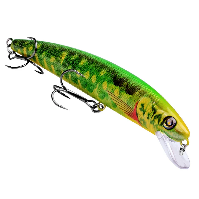 Señuelo de pececillo duro para pesca, cebo artificial con ojos 3D, 1 parte, 14cm/19g - imagen 5