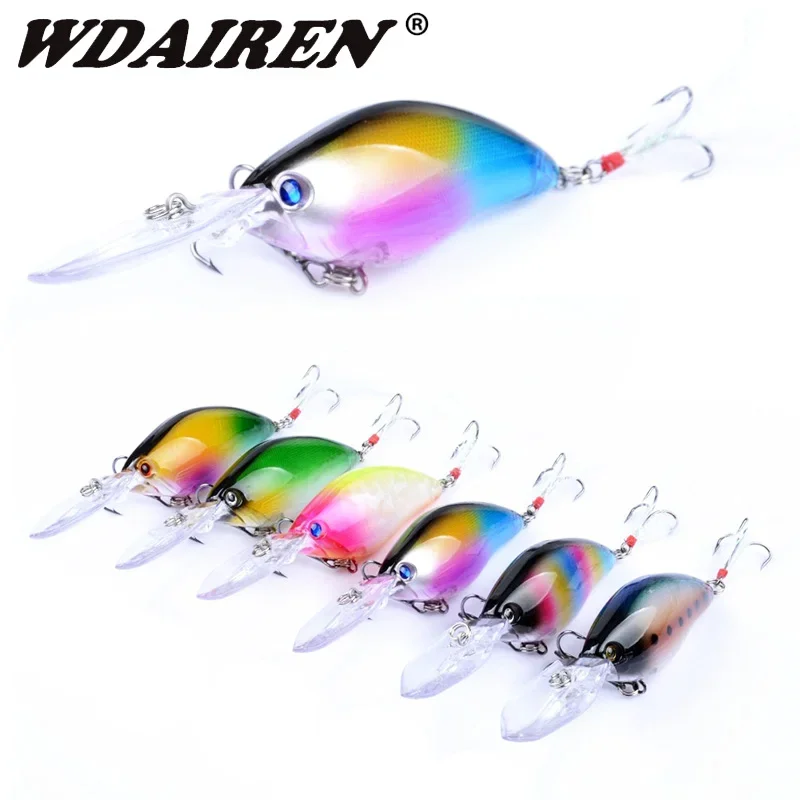 Señuelo de Pesca flotante Crankbait, 1 unidad, 11cm, 18g, Minnow Wobbler, superficie Trolling, Swimbait, cebo duro Artificial para Lucio, Pesca - imagen 4