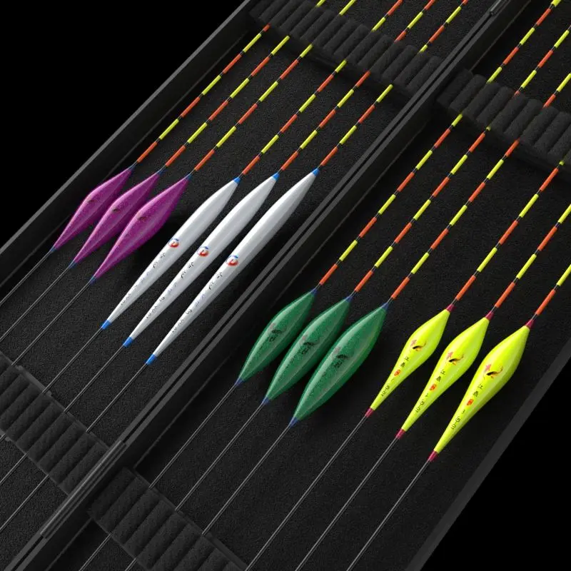 Juego de flotador de pesca inteligente Nano, boya Vertical de alta sensibilidad, llamativa y llamativa, alarma de recordatorio de mordedura de pez, carpa - imagen 2