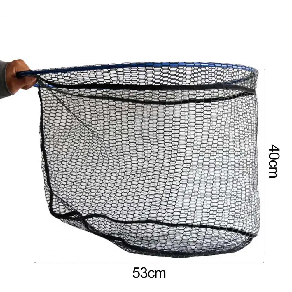 Cabeza de red de pesca plegable, malla de gran capacidad, aleación de aluminio, triángulo, carpa negra, esturión, pesca, red de inmersión de aterrizaje para exteriores - imagen 4