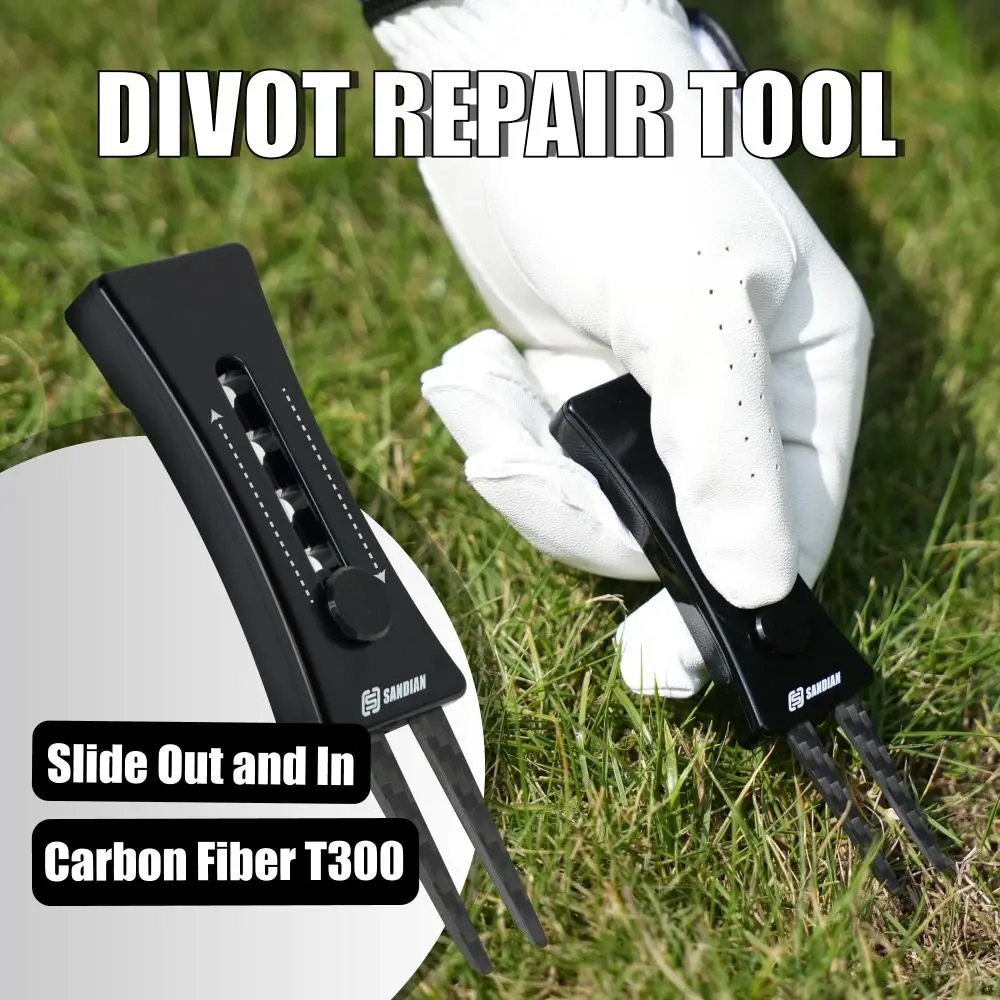 Tee de Golf ligero, ajustador 3 en 1, herramienta de medición de altura de Tee de precisión, soporte de Golf Universal - imagen 3