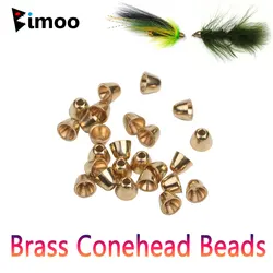 Bimoo Cabezales Cónicos Latón Insecto Lanudo – Para Trucha y Salada