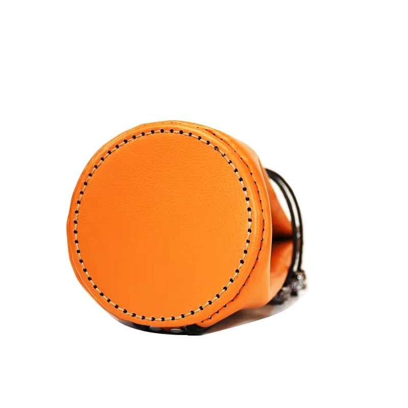 Bolsa de bolas de acero, almacenamiento portátil, bolsa de bolas de barro, accesorios de tirachinas de cuero Artificial - imagen 4