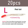 20pcs Red tail L