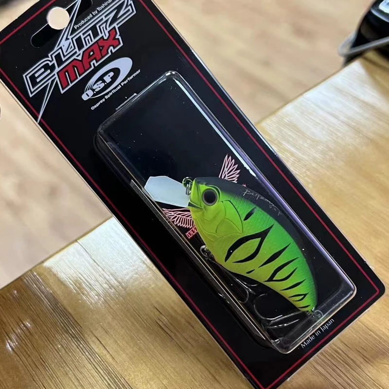 Japón OSP Luya BLITZ-MAX buceo profundo silencioso CRANK tiro lejano cebo flotante depósito negro pit cebo competitivo - imagen 3