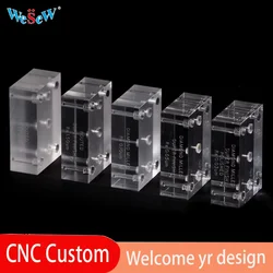 WeSeW CNC Piezas acrílicas alta claridad GPU laboratorio
