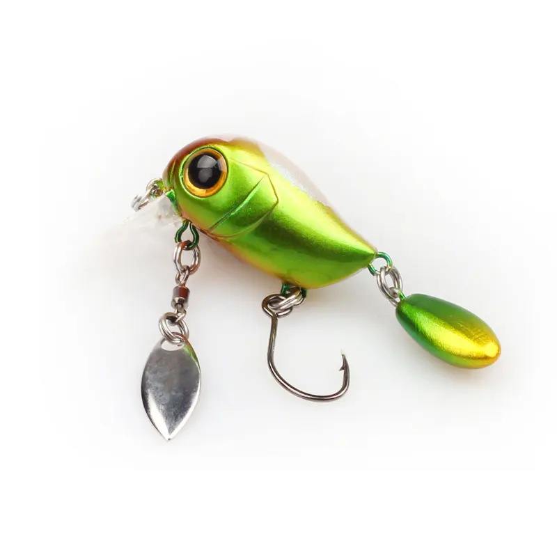 Señuelo de pesca MAGIC WORKS Crankbait 5 unids/caja Wobblers flotantes para pesca 2,2g Mini cebos artificiales de manivela 25mm - imagen 5
