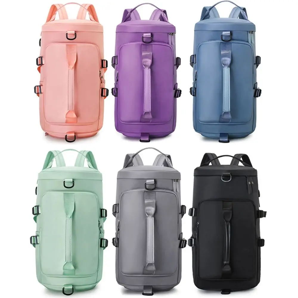 Nuevo Bolsa de viaje de gran capacidad con bolsillo para zapatos, bolso de equipaje Oxford, bolso de mano impermeable, mochila de mano