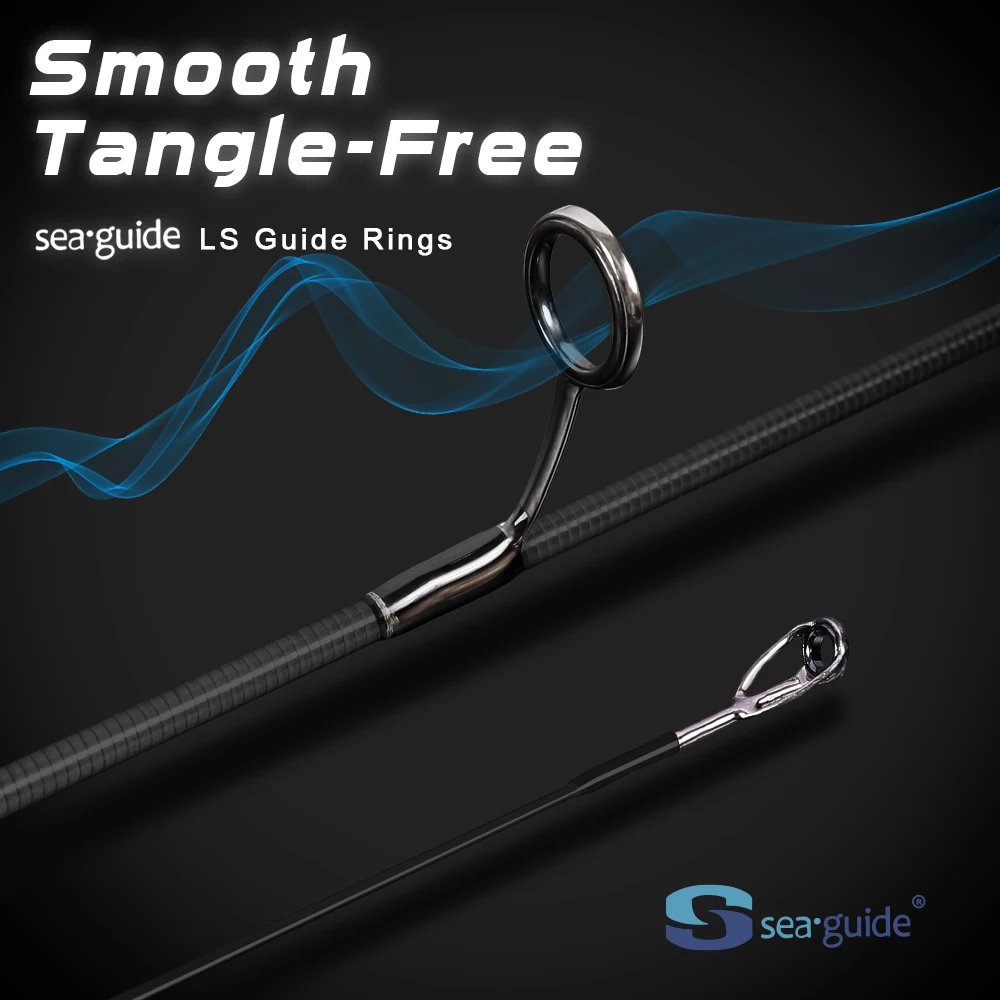 Caña giratoria MIFINE Nano Jig, caña de pescar ultraligera de 0,5-2g, 1,68 m/1,83 m, acción rápida para lubina, trucha, agua salada y dulce - imagen 3