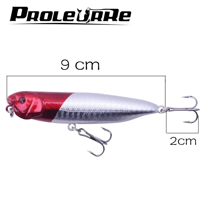 Señuelo tipo lápiz Topwater, 90mm, 11,8g, Señuelos de Pesca, pececillo Artificial, cebos duros, Wobblers flotantes, aparejos de Pesca de superficie, 1 ud. - imagen 3