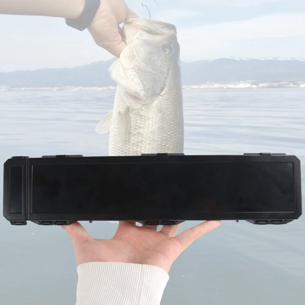 JSFUN-caja de aparejos de pesca de carpa, tablero de aparejo de pelo rígido con pines, caja de aparejo de pesca de carpa, billetera, caja de almacenamiento, accesorios de pesca - imagen 3
